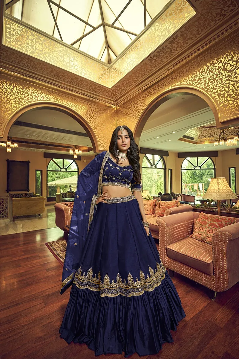 Aahvan Western Style Designer Lehenga Choli