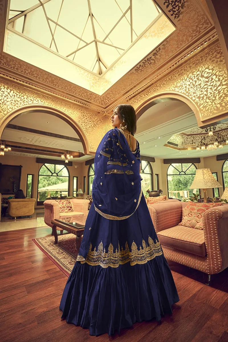 Aahvan Western Style Designer Lehenga Choli