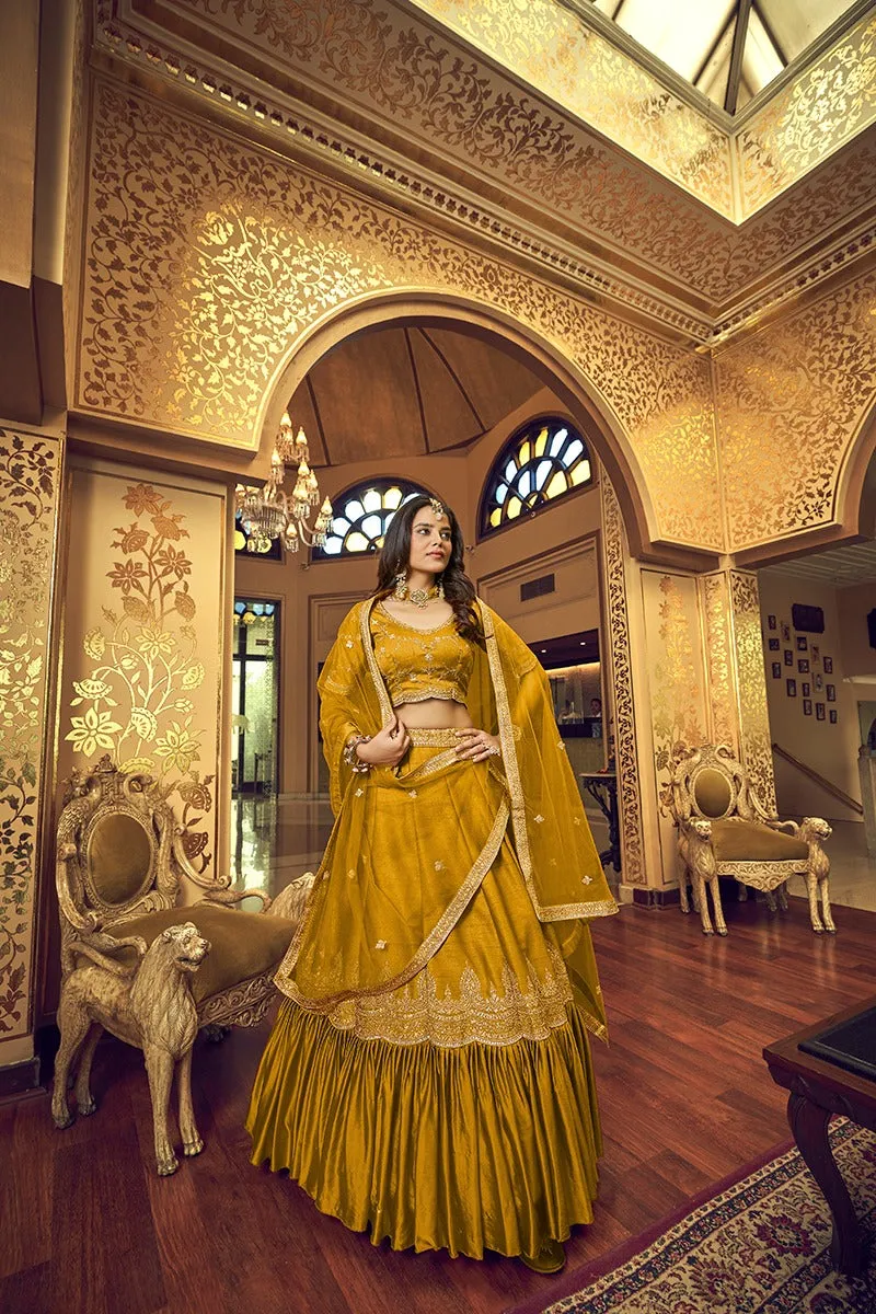 Aahvan Western Style Designer Lehenga Choli