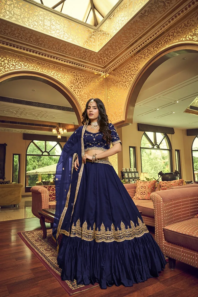 Aahvan Western Style Designer Lehenga Choli