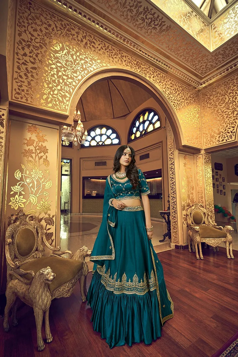 Aahvan Western Style Designer Lehenga Choli