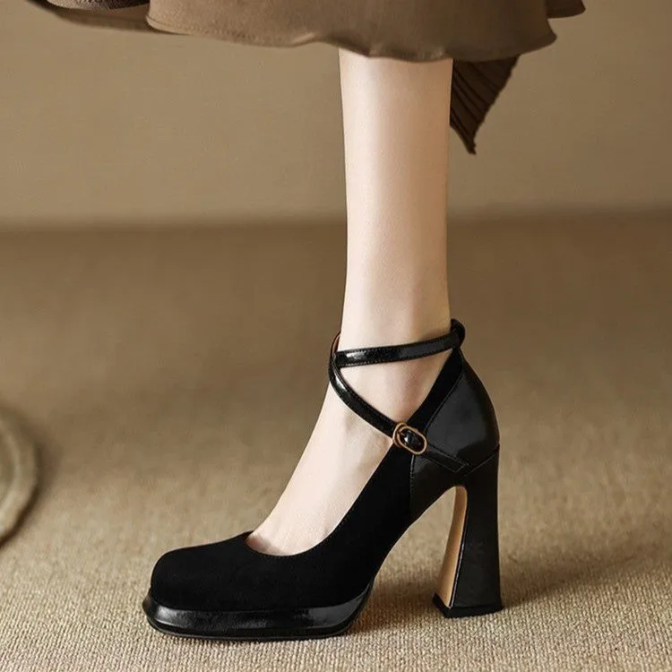 Ankle Strap High Heel