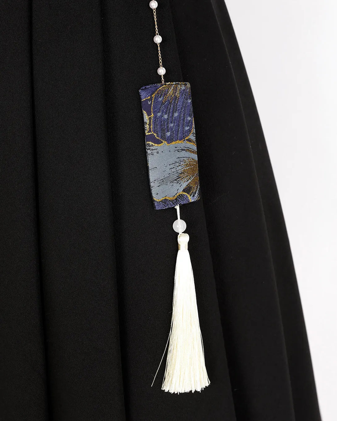Chinese-style Frog Button Asymmetrical Dress