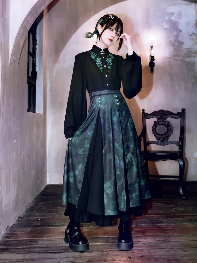 Chinese-style Han-inspired Skirt