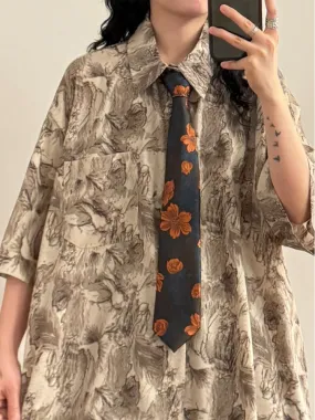 Chinese Style Ink Wash Graffiti Shirt