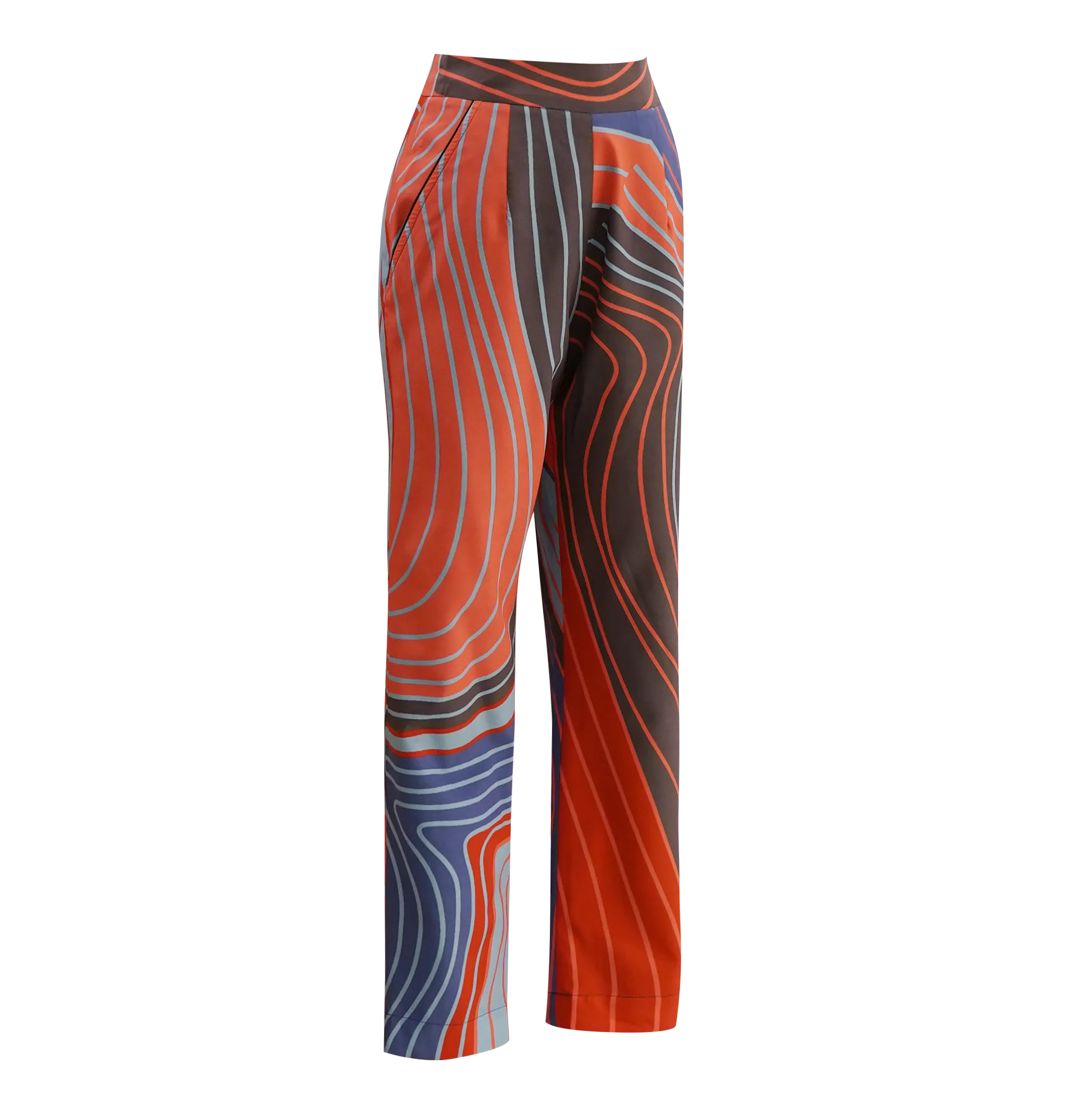 【CONTOUR HK】100% Silk Tapered Pants