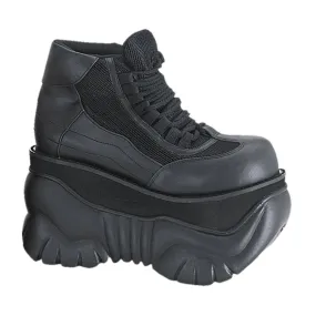 Demonia - Men's Cyber Punk Lace Up Trainer Boxer Shoes