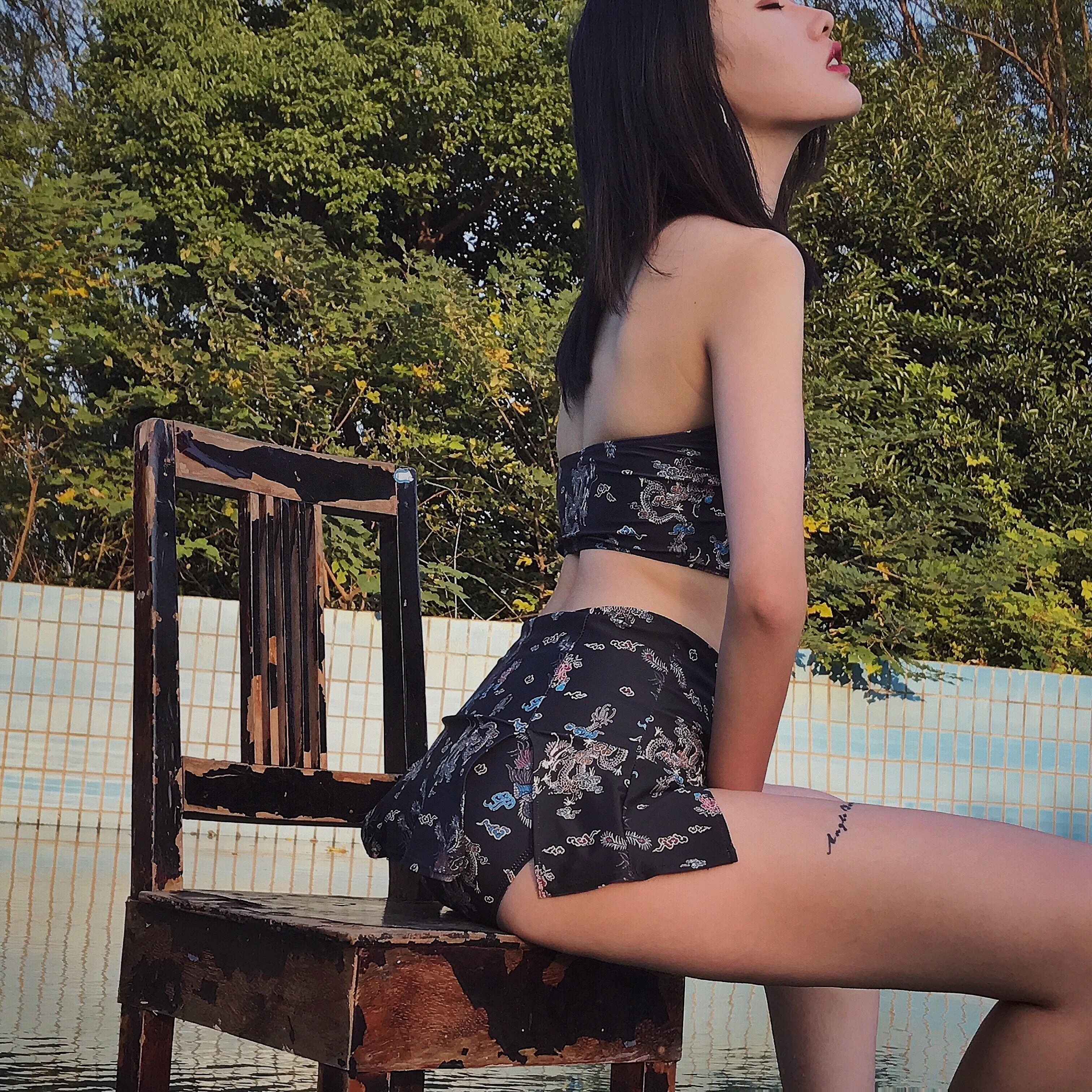 Dragon Cheongsam Swimsuit SD01615
