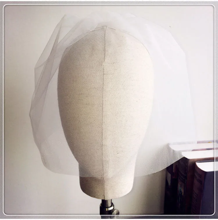 Flyaway Tulle Two Layer Veil