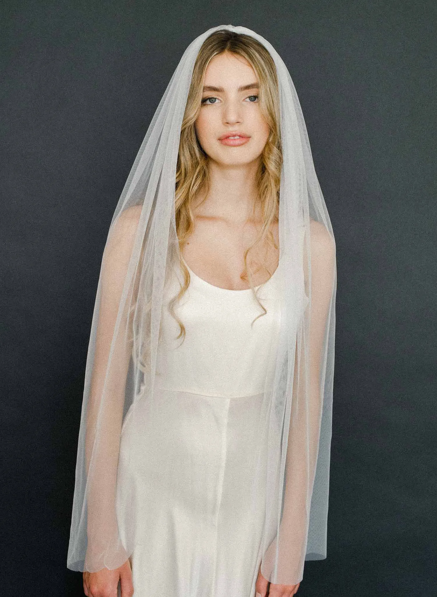 Gossamer or Shimmer tulle fantasy veil - Style #2003