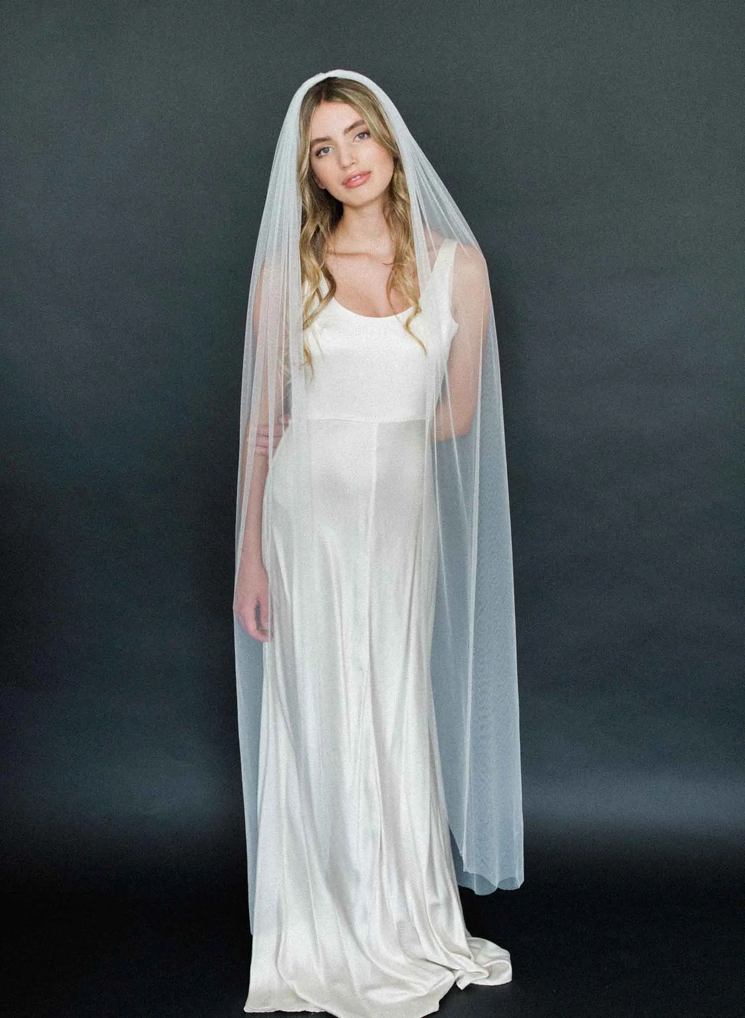 Gossamer or Shimmer tulle fantasy veil - Style #2003