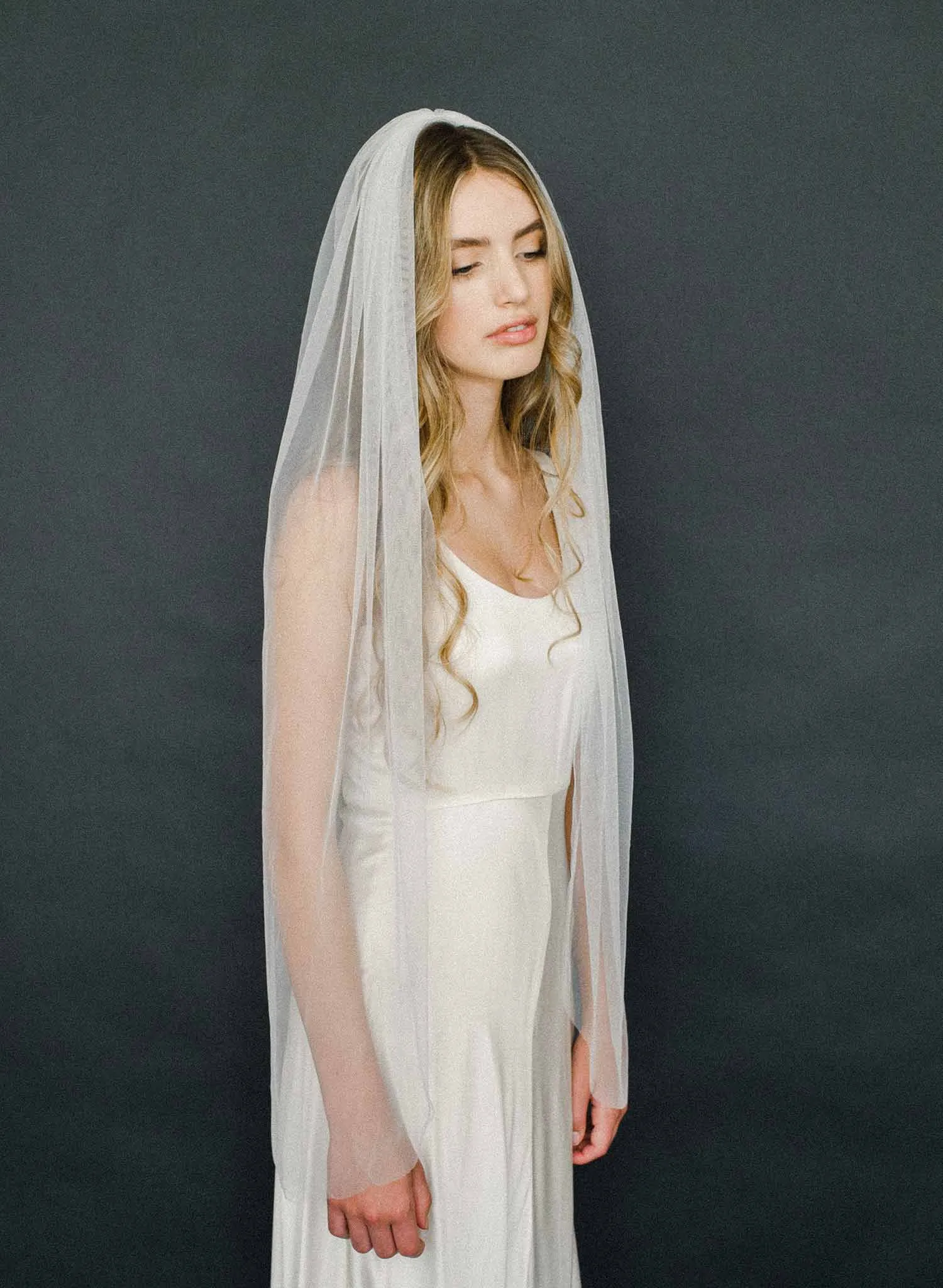 Gossamer or Shimmer tulle fantasy veil - Style #2003