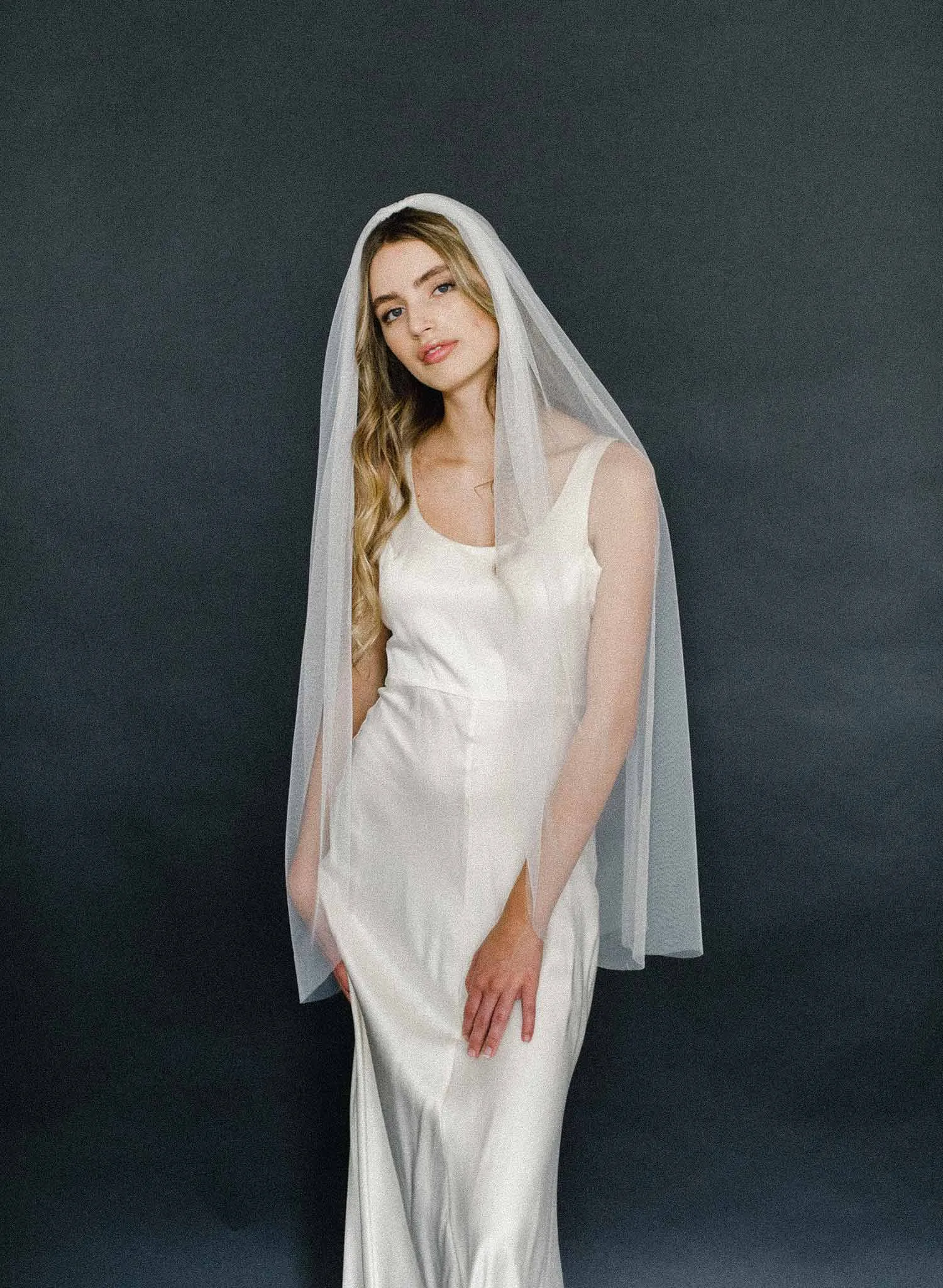 Gossamer or Shimmer tulle fantasy veil - Style #2003