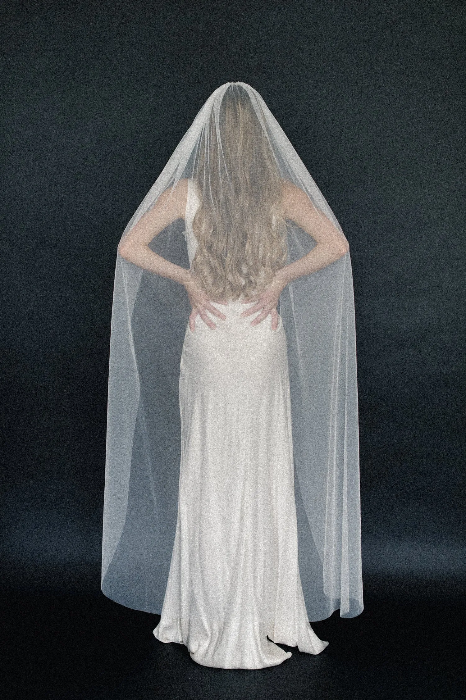 Gossamer or Shimmer tulle fantasy veil - Style #2003