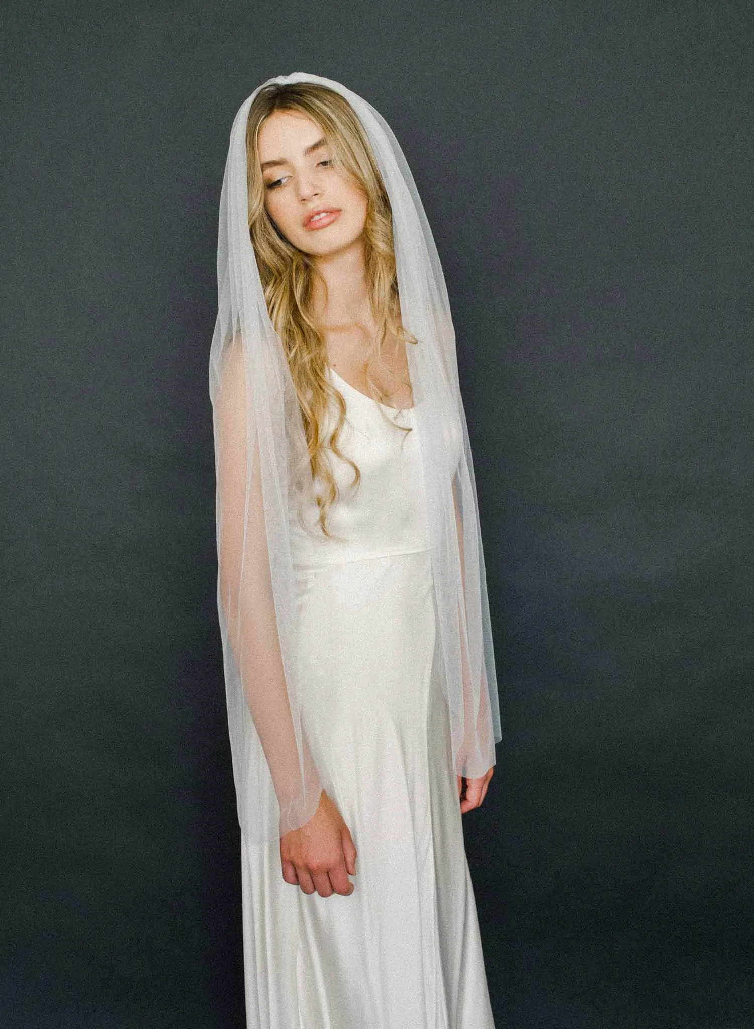 Gossamer or Shimmer tulle fantasy veil - Style #2003