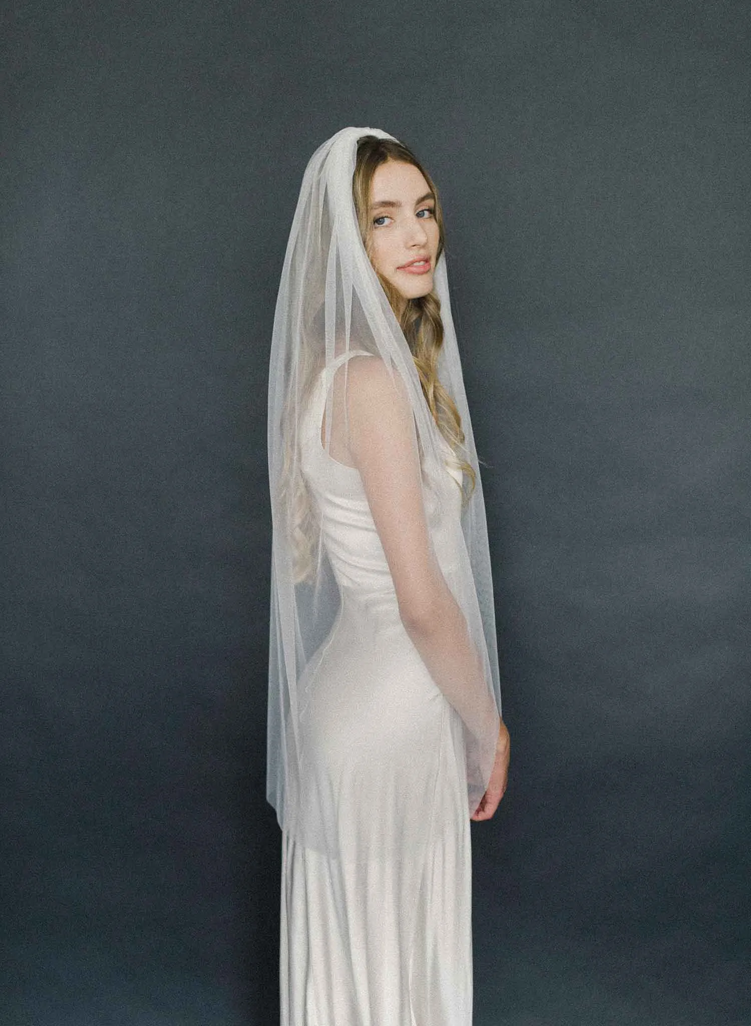 Gossamer or Shimmer tulle fantasy veil - Style #2003