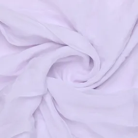 Lavender Colour Pure Organza Plain Dyed Fabric