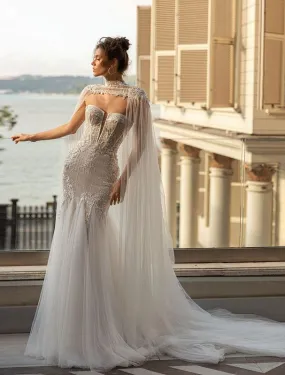 Luscious White Wedding Dress