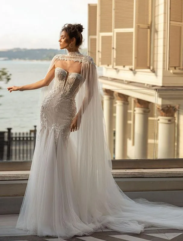 Luscious White Wedding Dress