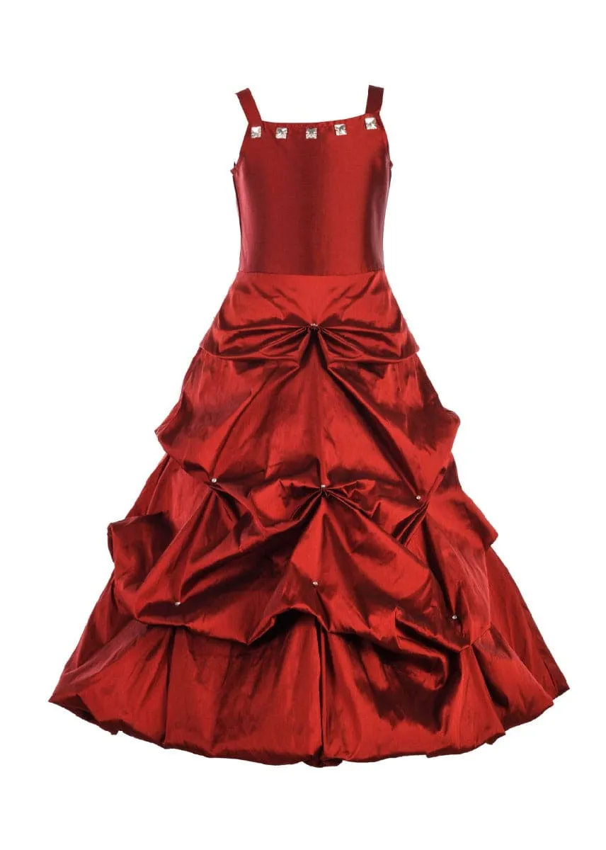 Maroon Gown Dress