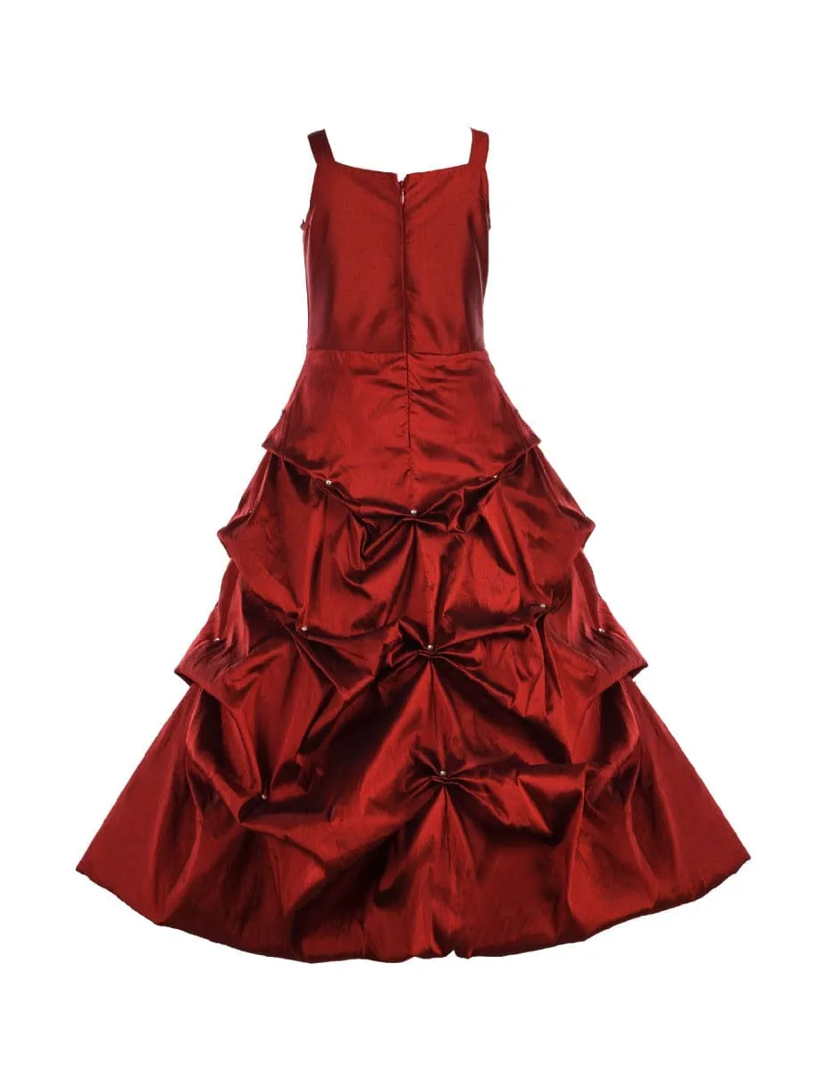Maroon Gown Dress