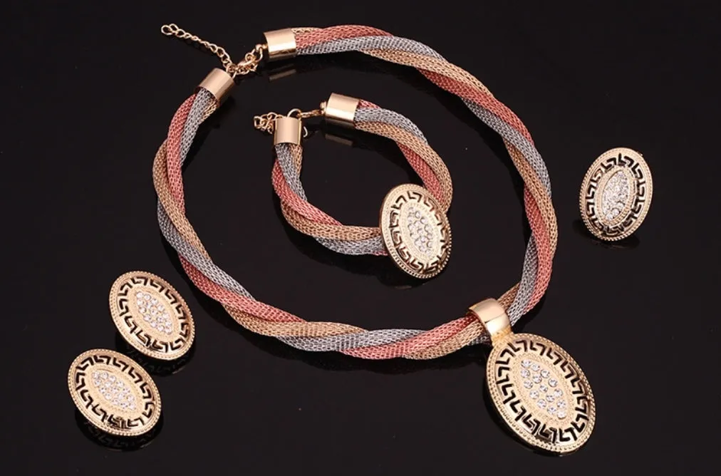 Meander Jewelry Set