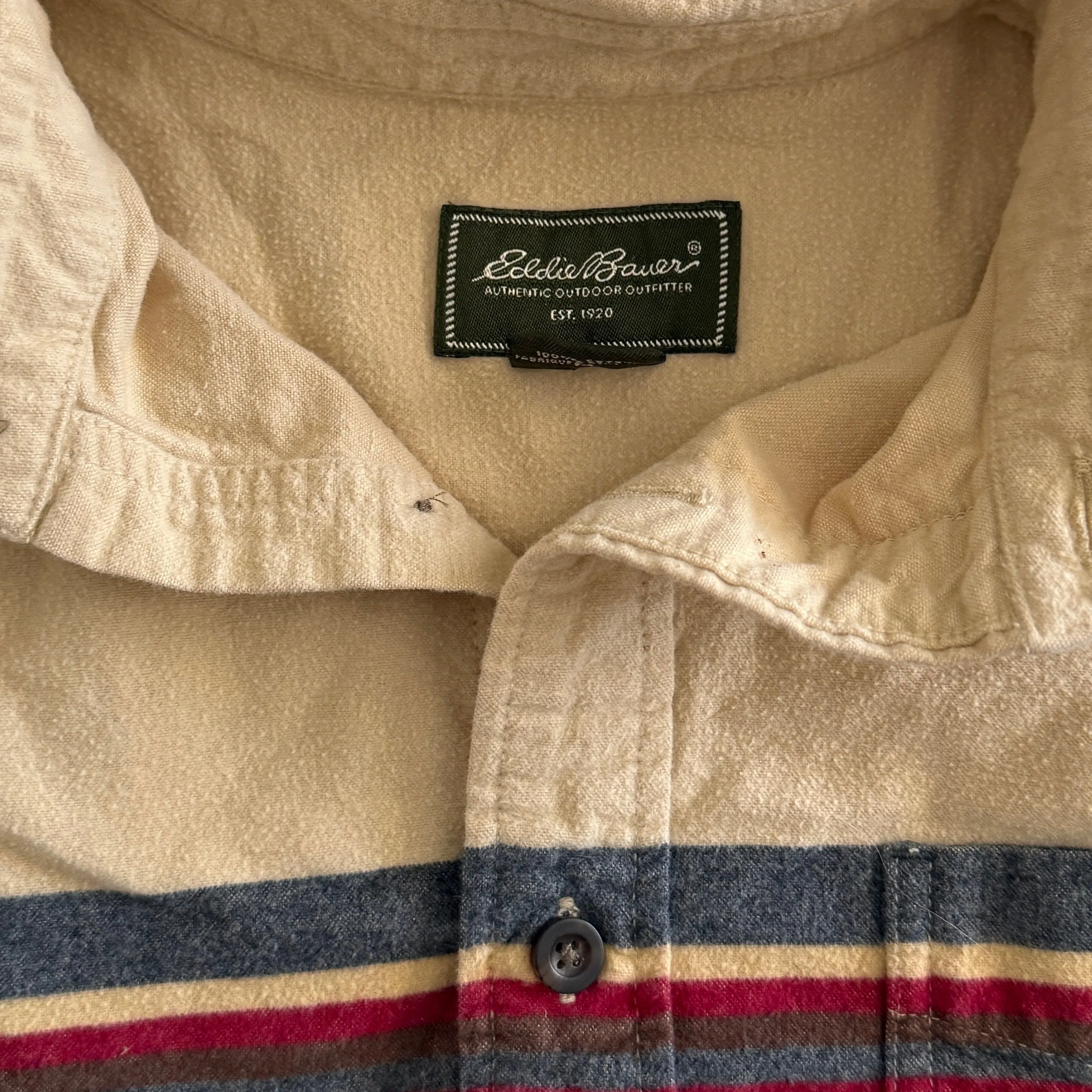 Secondhand Eddie Bauer, Western Style Button Down Shirt