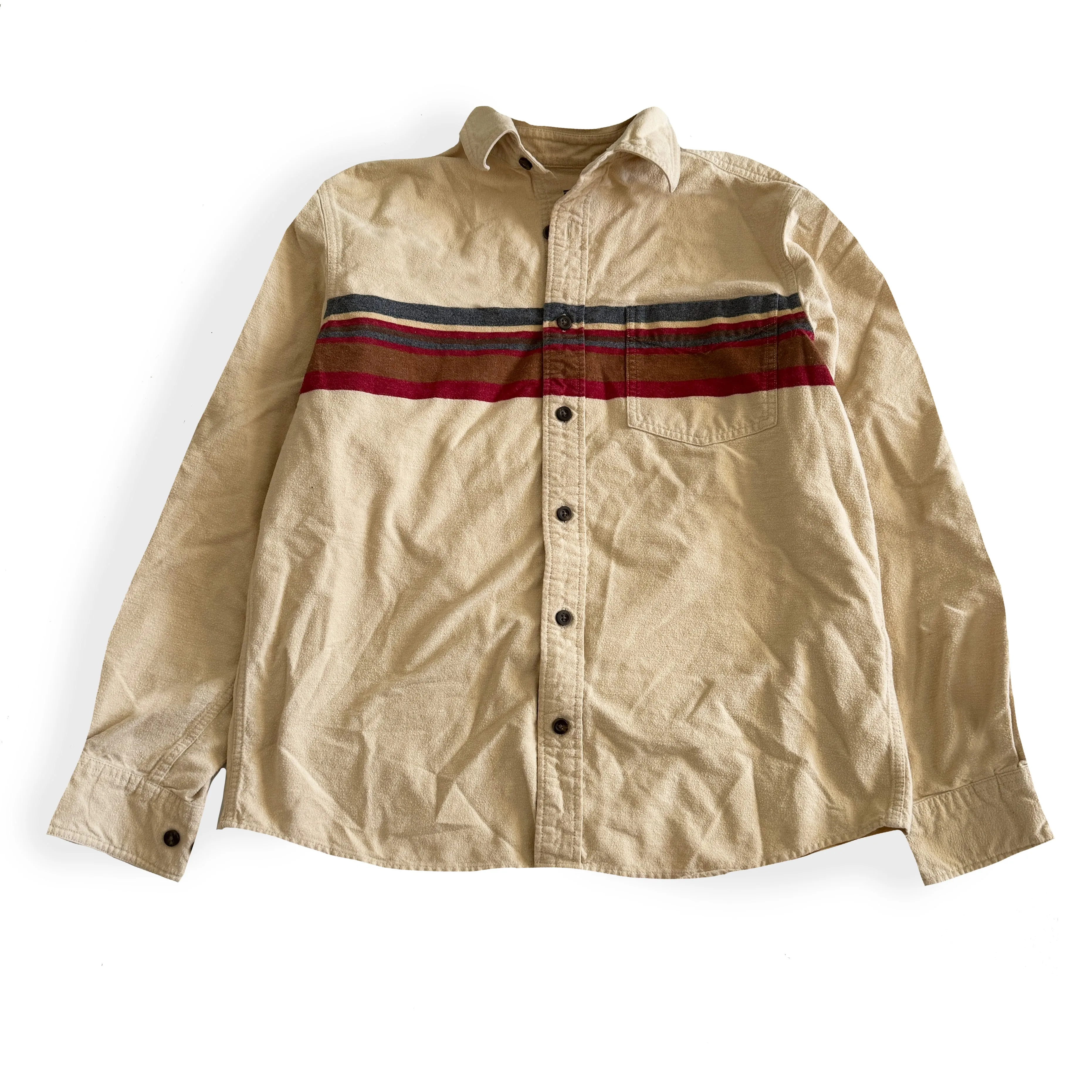 Secondhand Eddie Bauer, Western Style Button Down Shirt