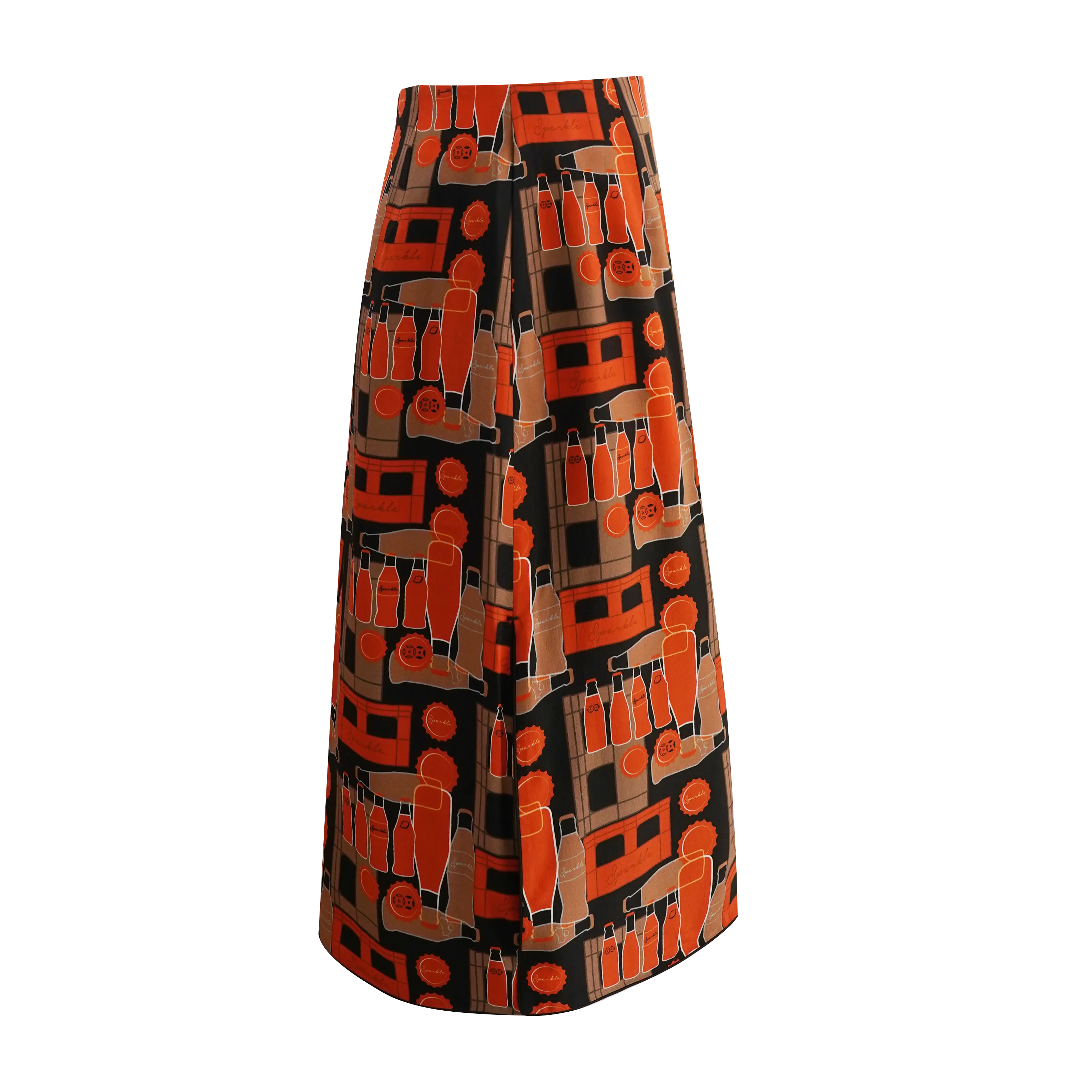 【SODA CRATE】100% Silk Cheongsam Skirt (香港士多) (汽水情緣)