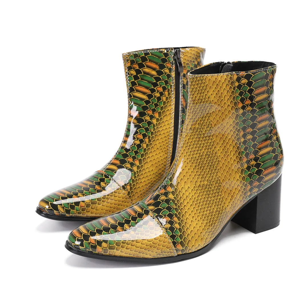 Solar Fang High Heel Boots #4024