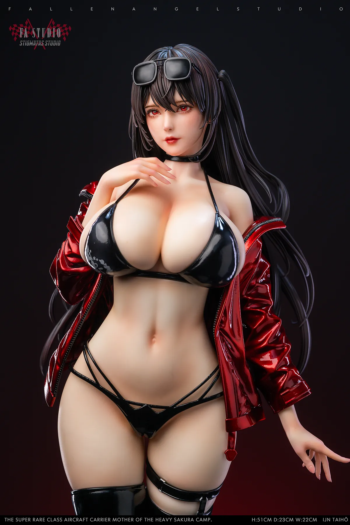 Taihou - Racing Suit and Cheongsam (Ver. C) 1/4 Scale Statue Set
