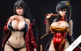 Taihou - Racing Suit and Cheongsam (Ver. C) 1/4 Scale Statue Set