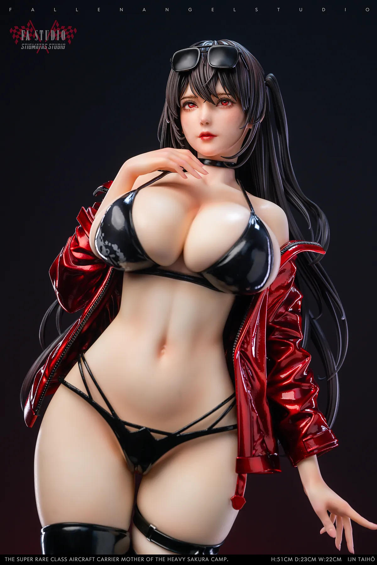 Taihou - Racing Suit and Cheongsam (Ver. C) 1/4 Scale Statue Set