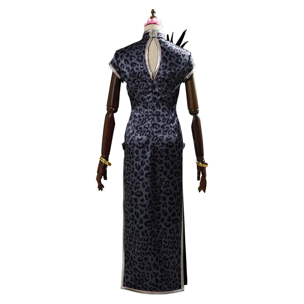 Tifa Lockhart Cheongsam Outfit Fantasy VII Remakes Cosplay Costume