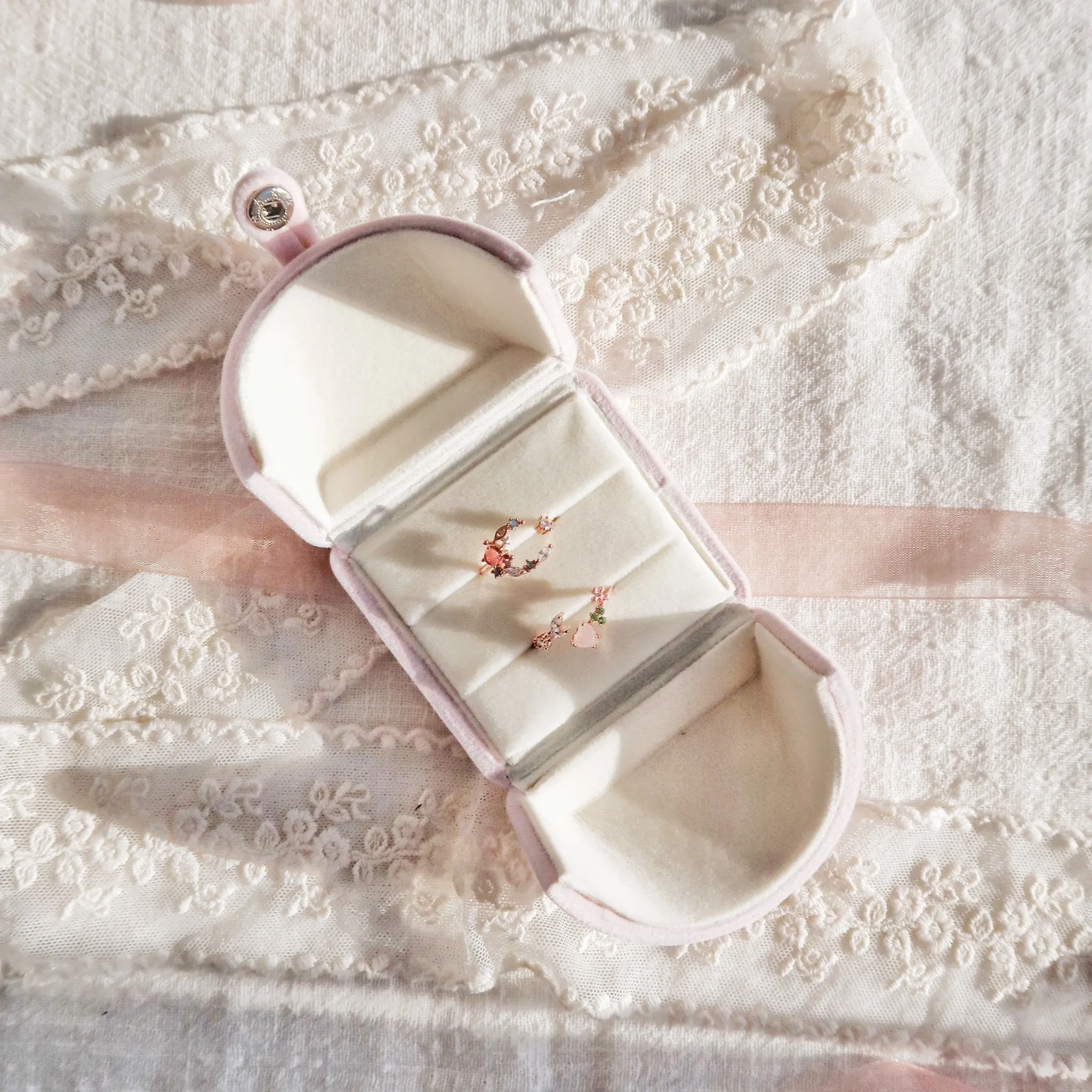 Velvet Jewelry Box