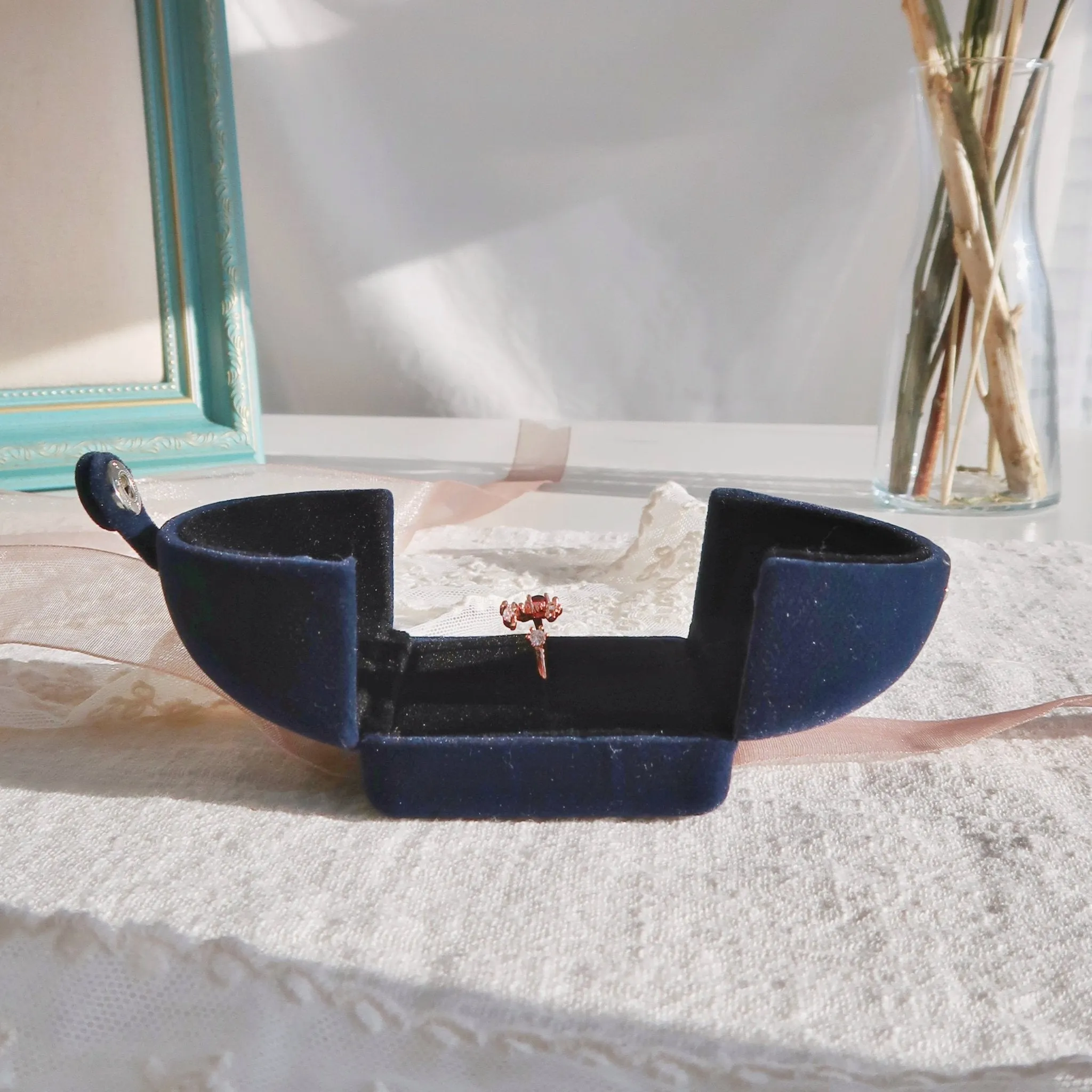 Velvet Jewelry Box