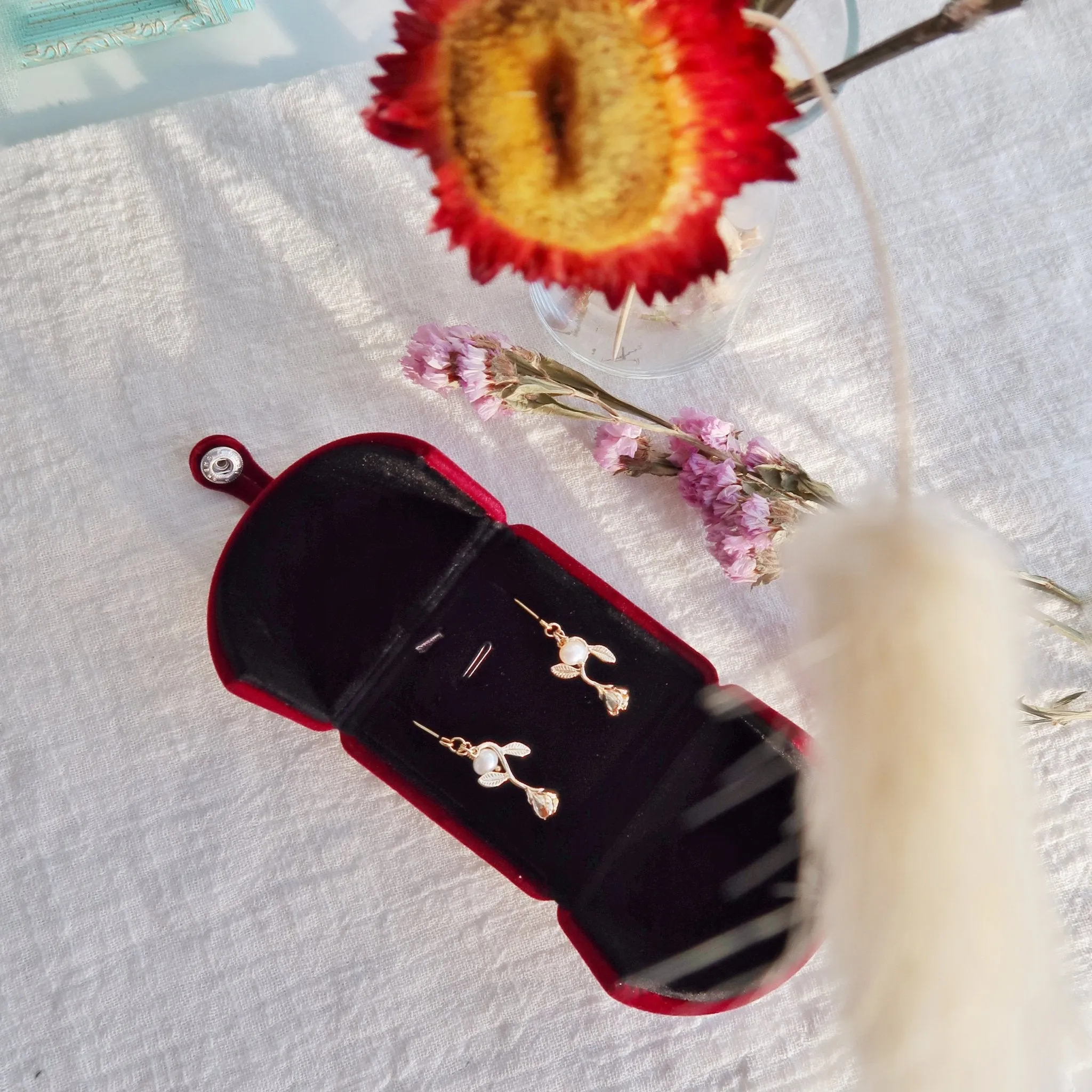 Velvet Jewelry Box