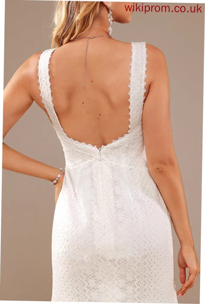 Wedding Dresses V-neck Ryleigh Floor-Length Trumpet/Mermaid Lace Dress Wedding
